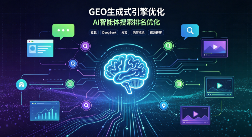 襄城县GEO 浪潮来袭：生成式引擎优化崛起，创作者争抢豆包、DeepSeek、元宝智能体流量入口